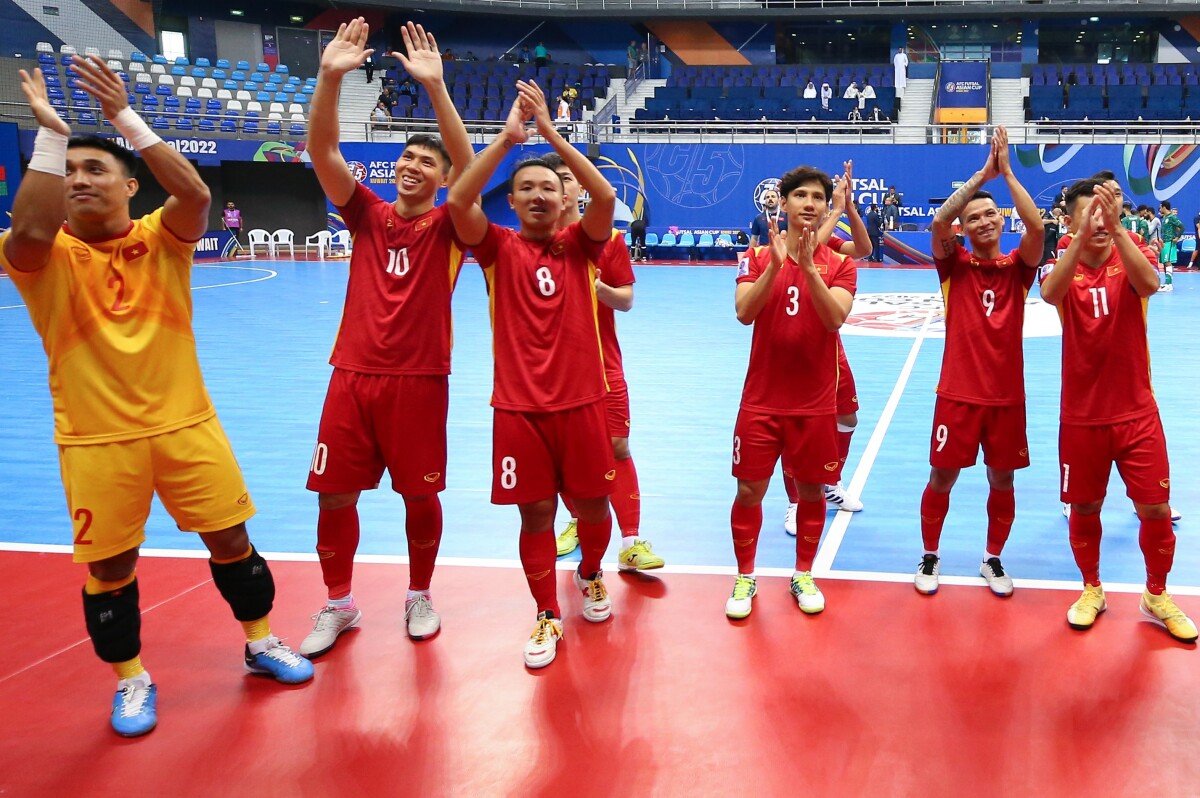 Vietnam to face Japan and RoK at AFC Futsal Asian Cup 2022 finals