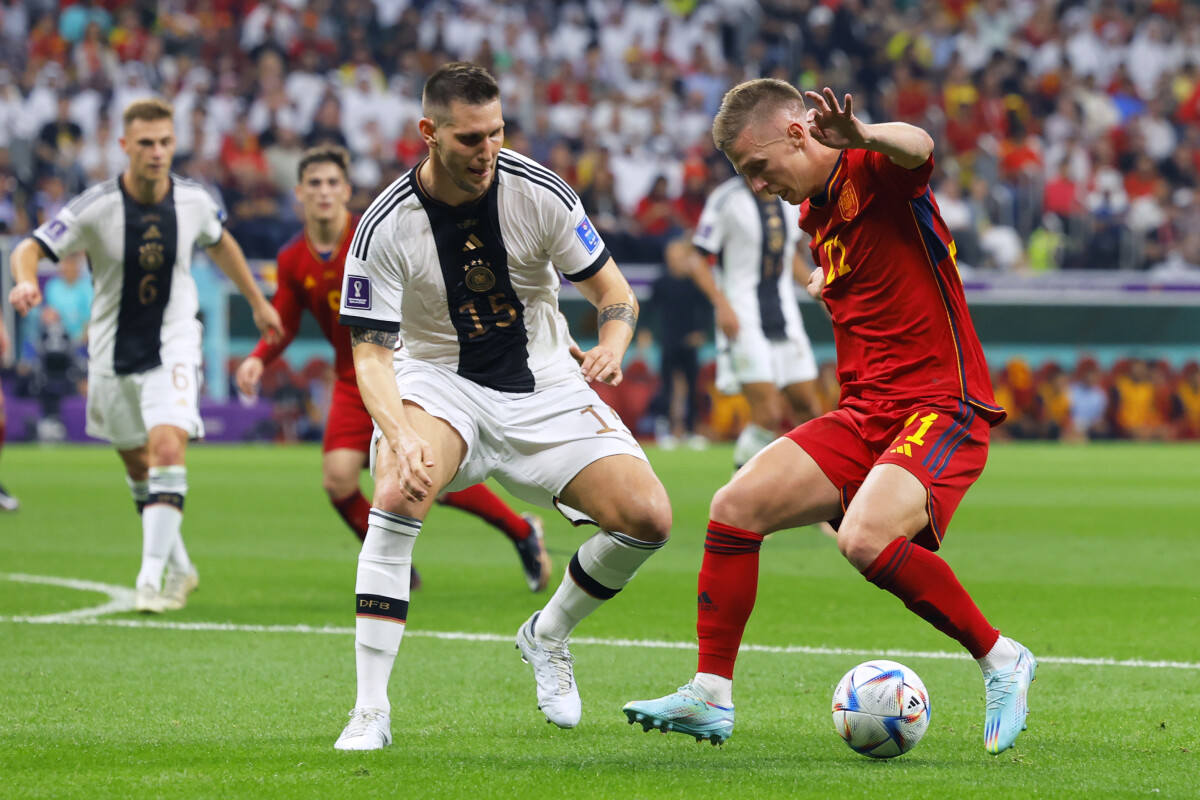 Germany snatch draw with Spain
