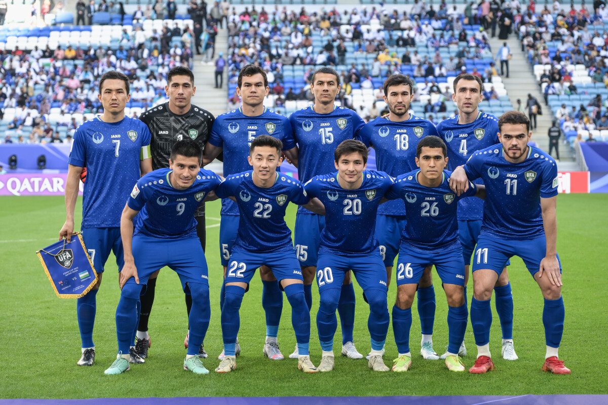 Images - Group B: Australia V Uzbekistan