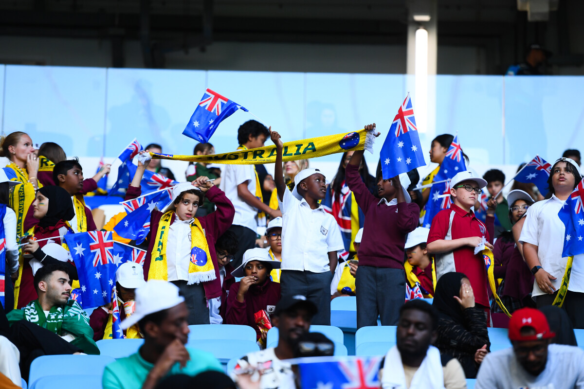 Images - Group B: Australia V Uzbekistan