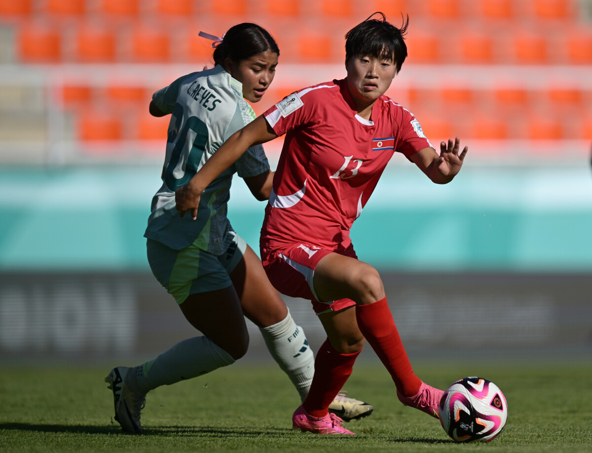 FIFA U17 Women's World Cup Group C DPR Korea 41 Mexico
