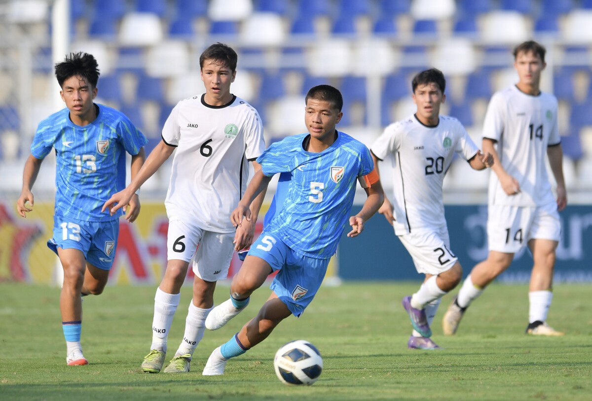 AFC U17 Asian Cup 2025 Qualifiers Group D Turkmenistan 01 India