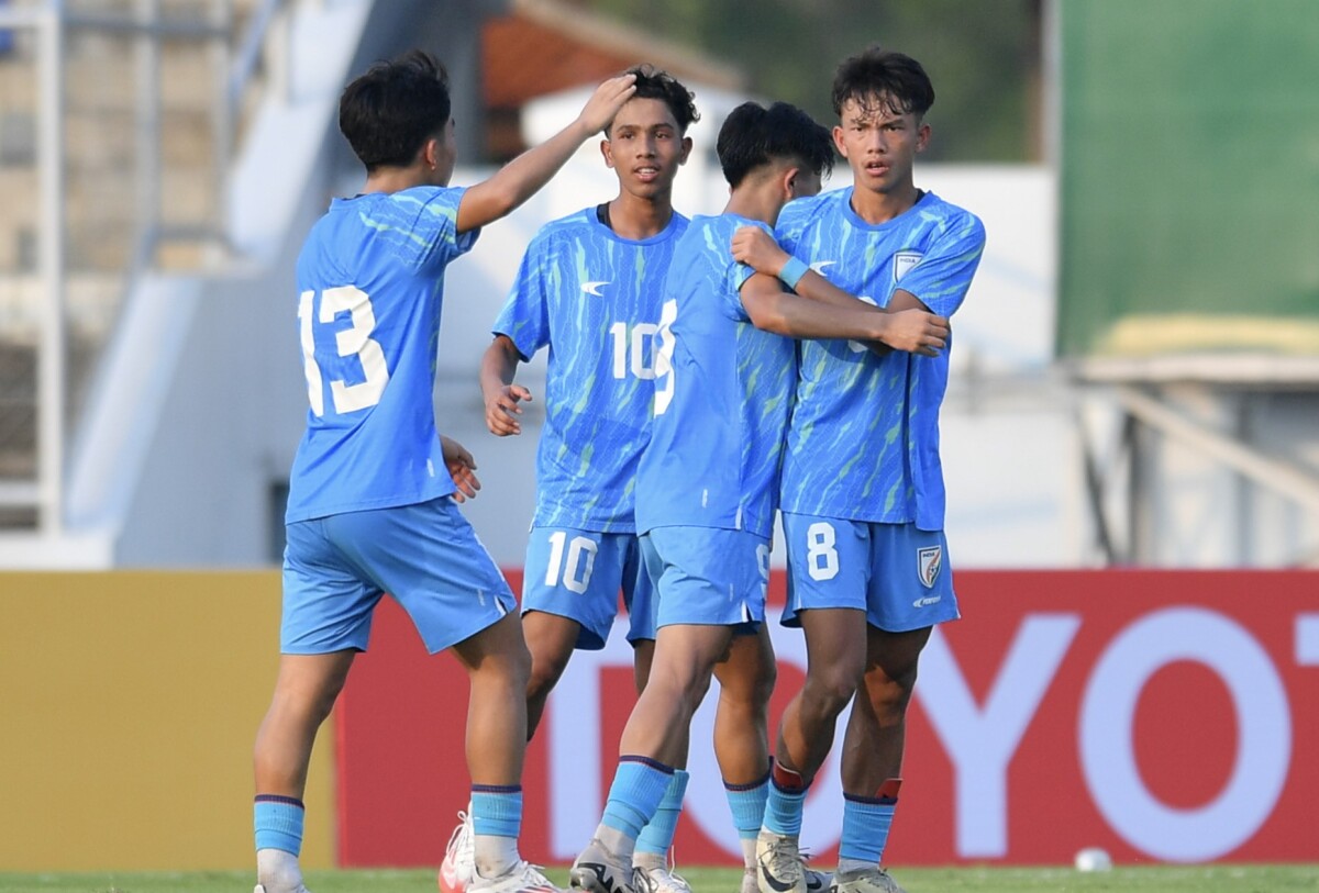 AFC U17 Asian Cup 2025 Qualifiers Group D Turkmenistan 01 India