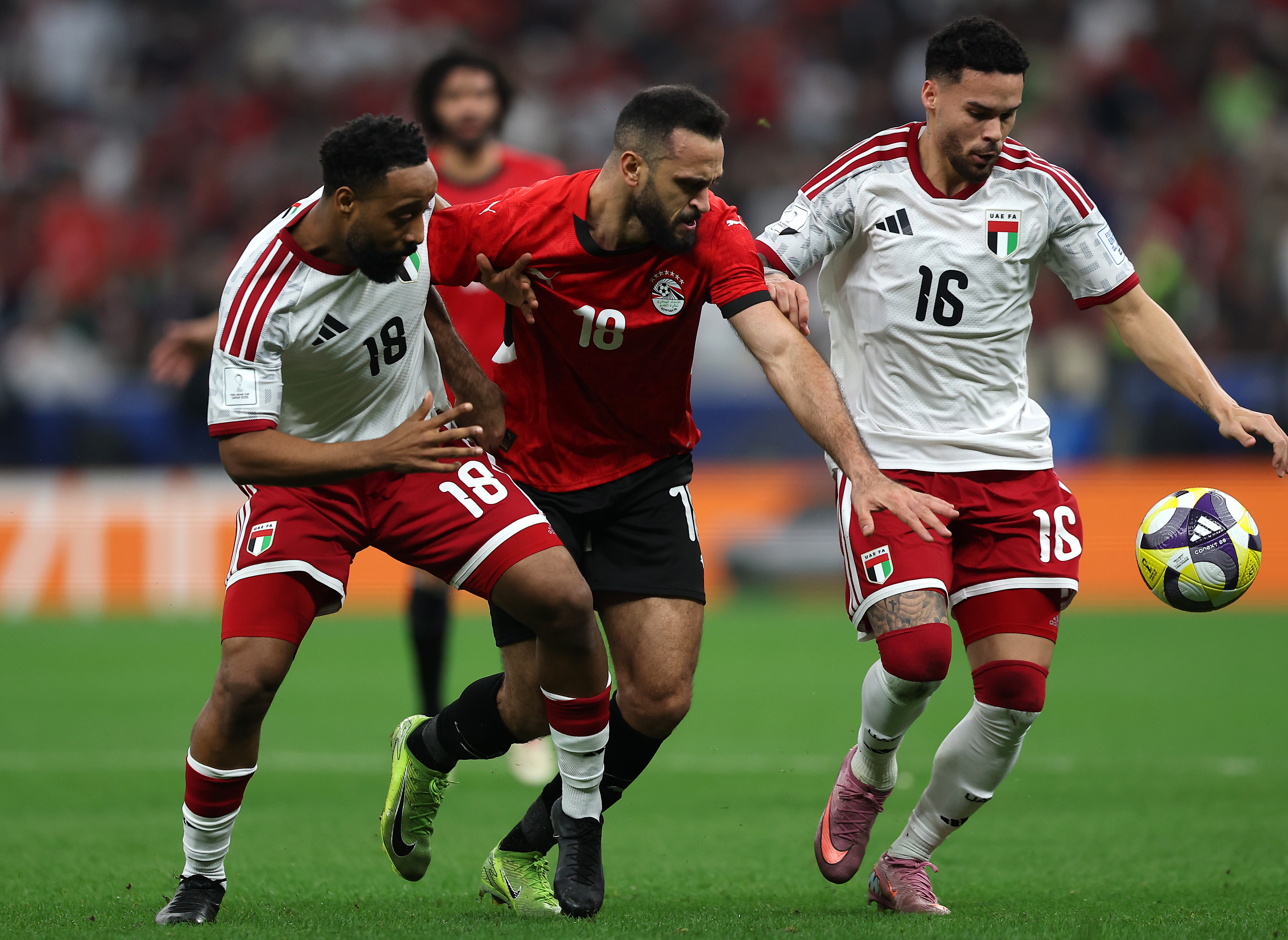 UAE Draws 1-1 with Egypt in FIFA Arab Cup Group C