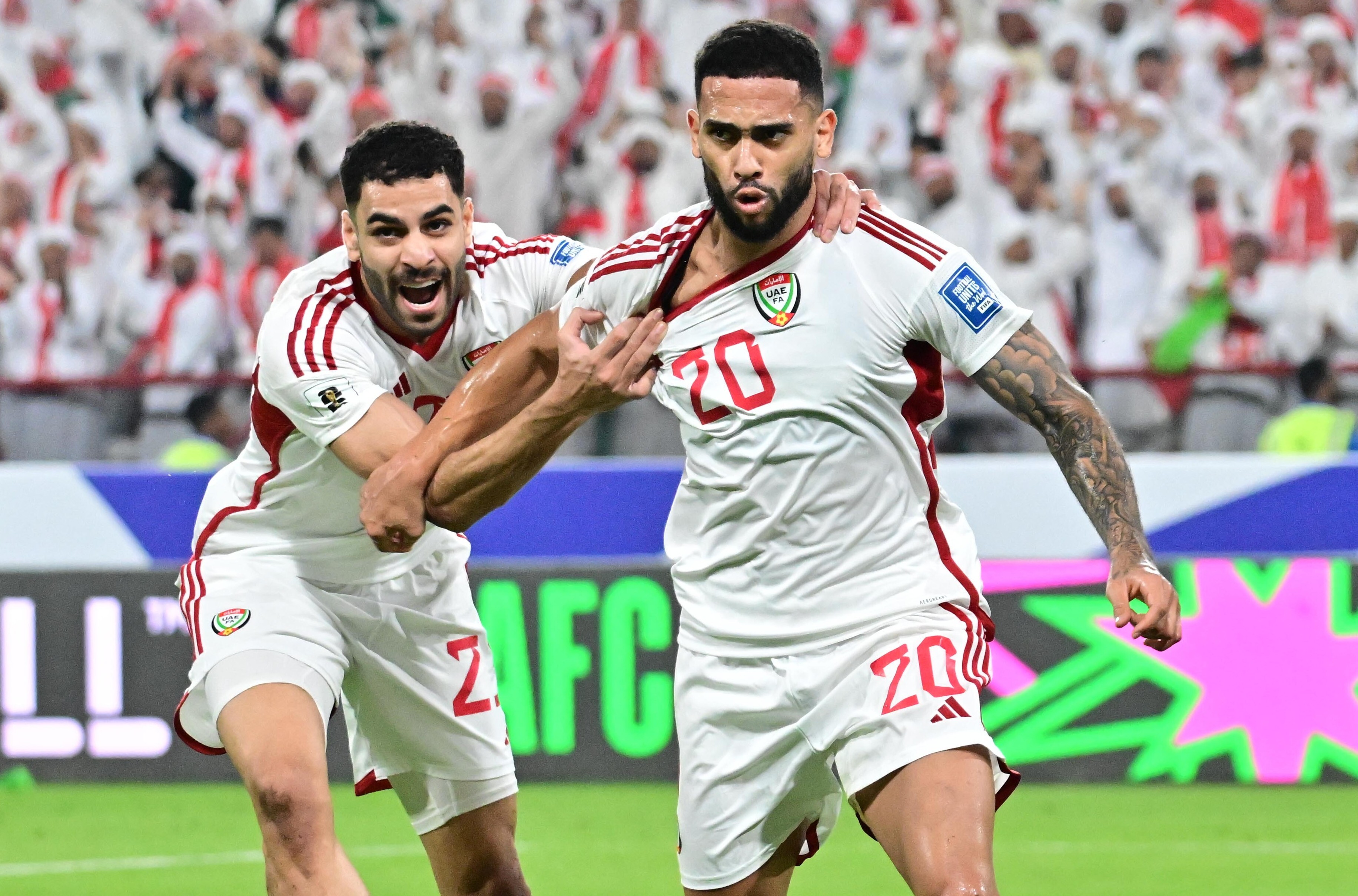 ذهاب ملحق التصفيات الآسيوية: الإمارات 1 - العراق 1