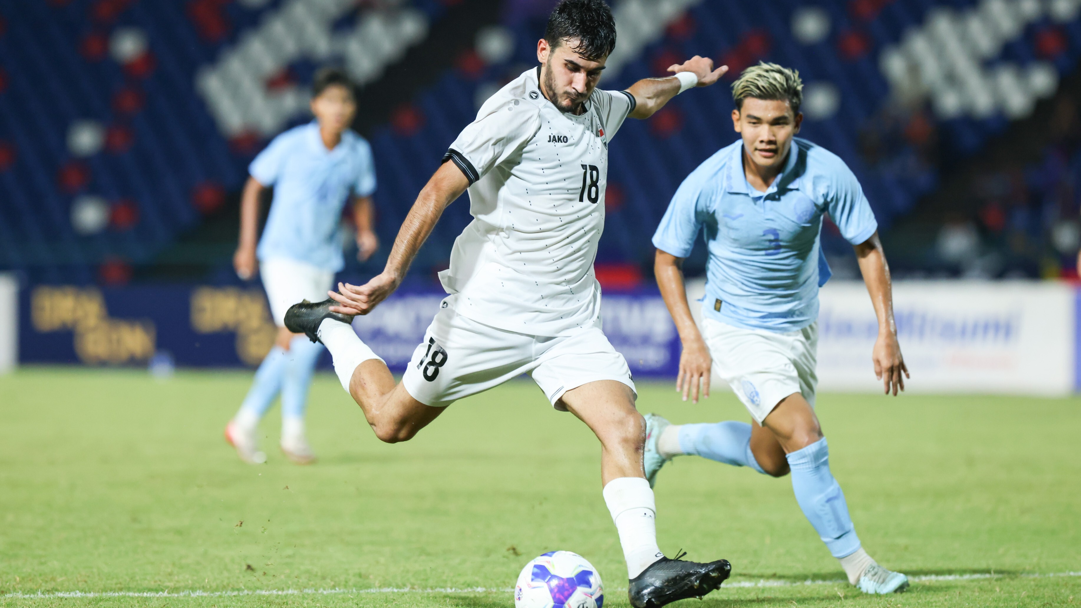 U23 Campuchia tạo nên cơn địa chấn ở lượt trận cuối giải châu Á 1 AFC U23 Asian Cup Qualifiers - Group G: Oman 1-0 Pakistan; Iraq 0-0 Cambodia