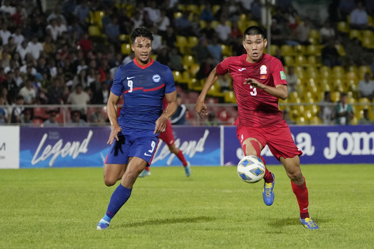 Qualifiers Final Round Group F: Kyrgyz Republic 2-1 Singapore