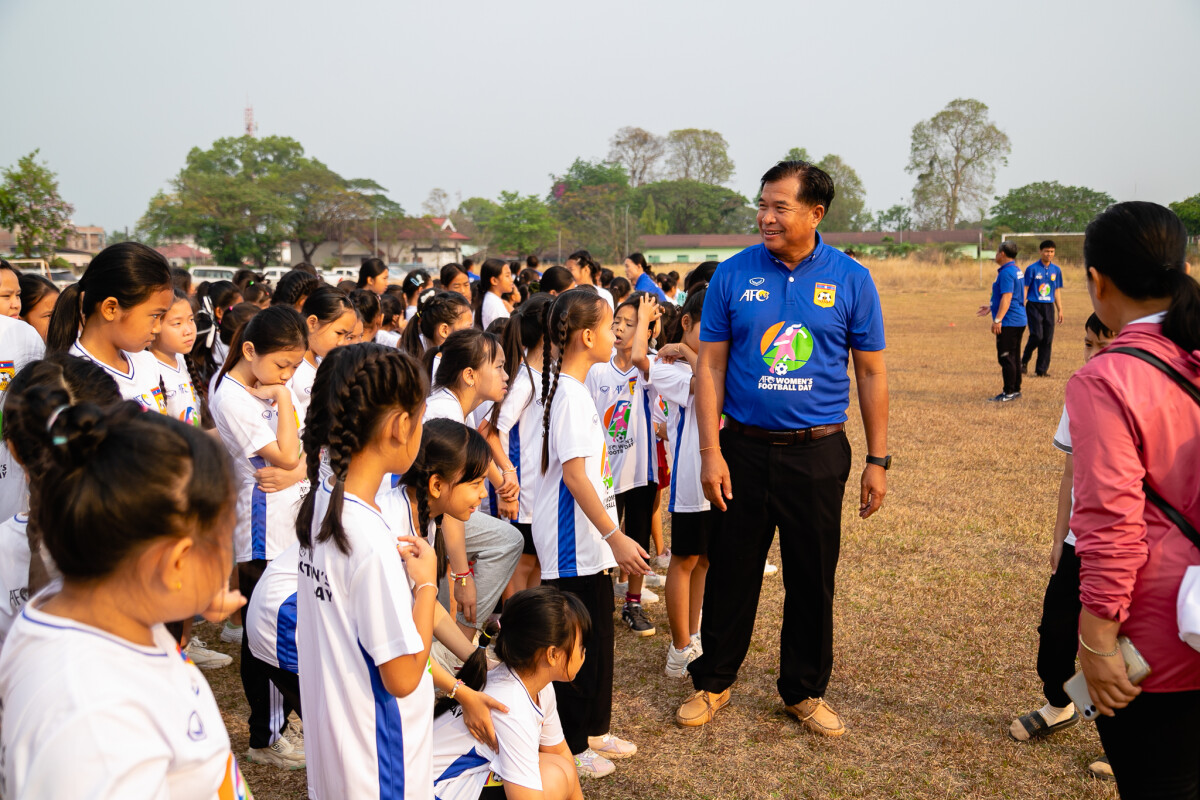 Laos AFC Women's Football Day 2024