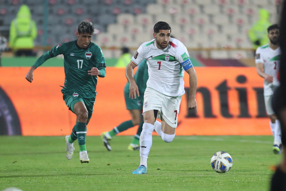 Iran vs Iraq Jahanbakhsh