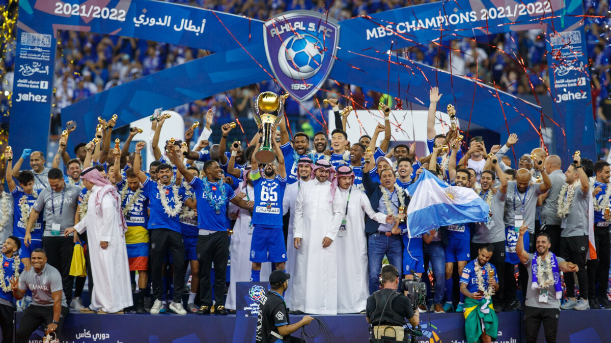 Saudi Pro League standings.
