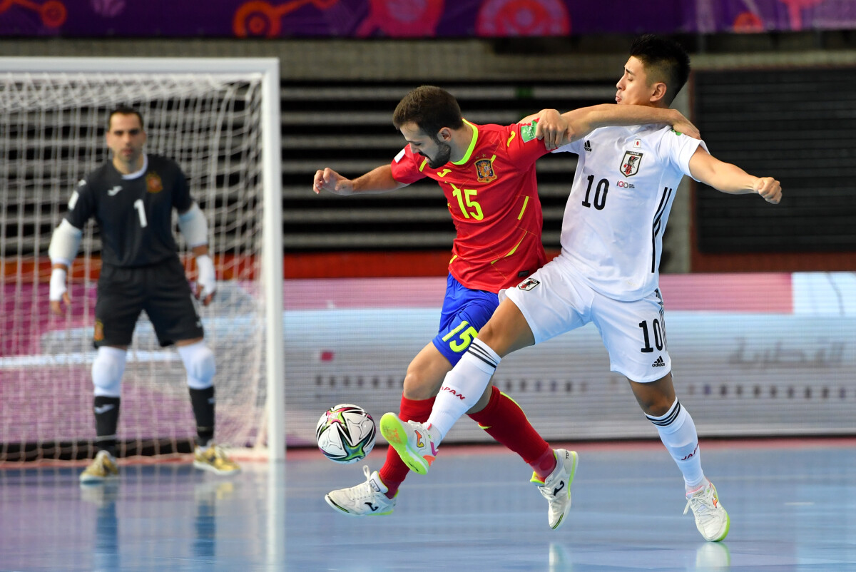 Spanish fightback denies Japan second FIFA Futsal World Cup win