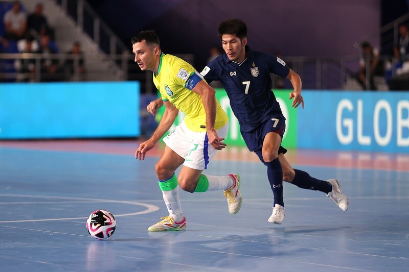 FIFA Futsal World Cup Uzbekistan 2024 Group B Thailand 19 Brazil