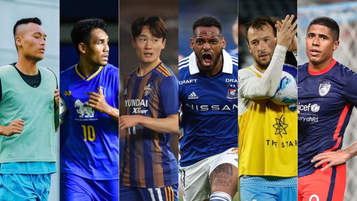 Players of BG Pathum United seen during the AFC Champions League 2022 Group  G match between BG Pathum United and Melbourne City FC at Leo Stadium.  (Final score: G PATHUM UNITED 1:1