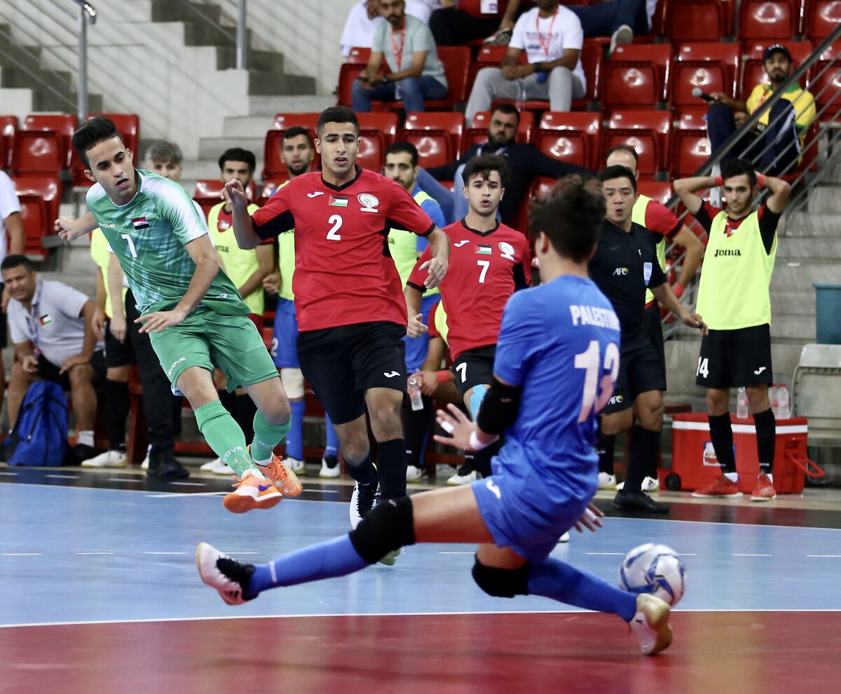 Palestine-Iraq-AFC Futsal2