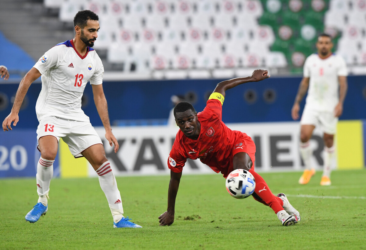 Almoez Ali Scored Al Duhails's Second Goal Against Sharjah On Friday.