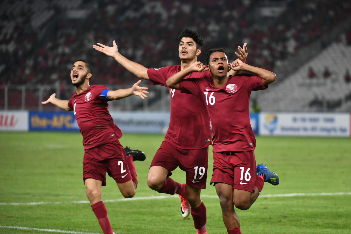 Group A Qatar v Indonesia AFC U19 Championship