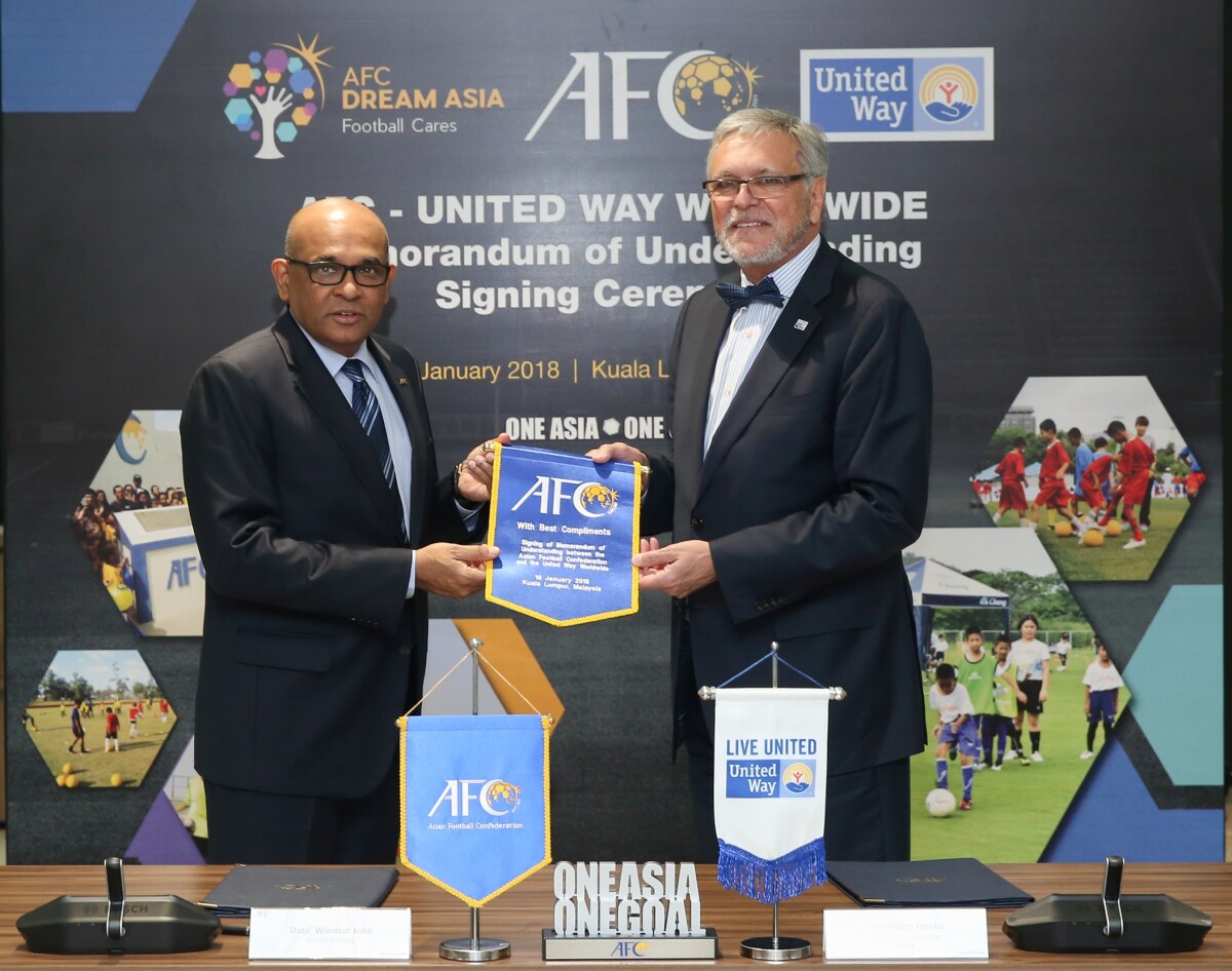 AFC partners with United Way Worldwide to improve education and health
