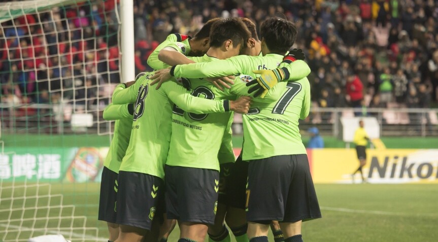 Acl Md1 Group E Jeonbuk Hyundai Motors 2 1 Fc Tokyo