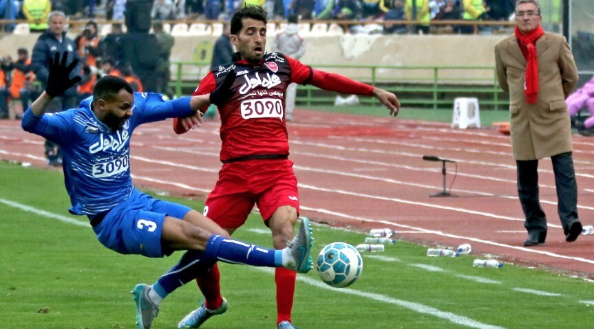 Iranian football clubs: Persepolis F.C., Esteghlal Tehran FC