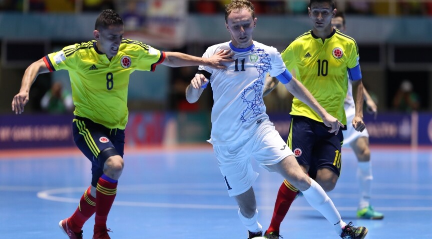 FIFA Futsal World Cup: Colombia 3-3 Uzbekistan