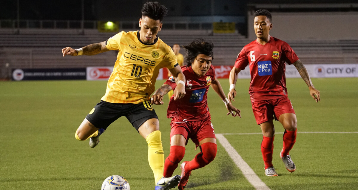 Preliminary Stage 1: Ceres Negros FC (PHI) 3-2 Shan United FC (MYA)