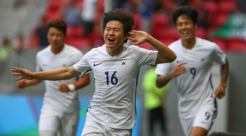 Korea Republic beat Mexico to qualify for Rio 2016 quarter-finals