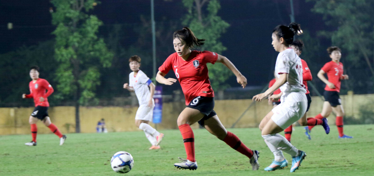 Korea Republic V Vietnam - - Afc U-19 Women's Championship Qualifiers 